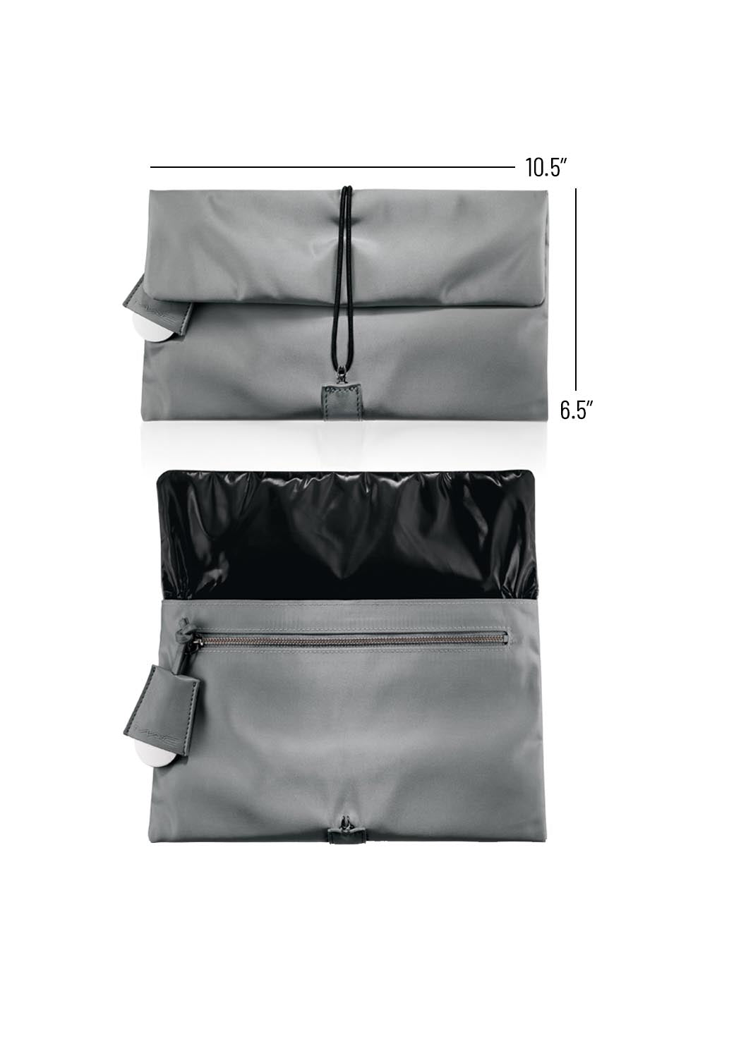 MAC Cosmetic Pouch – Grey Mariza 2