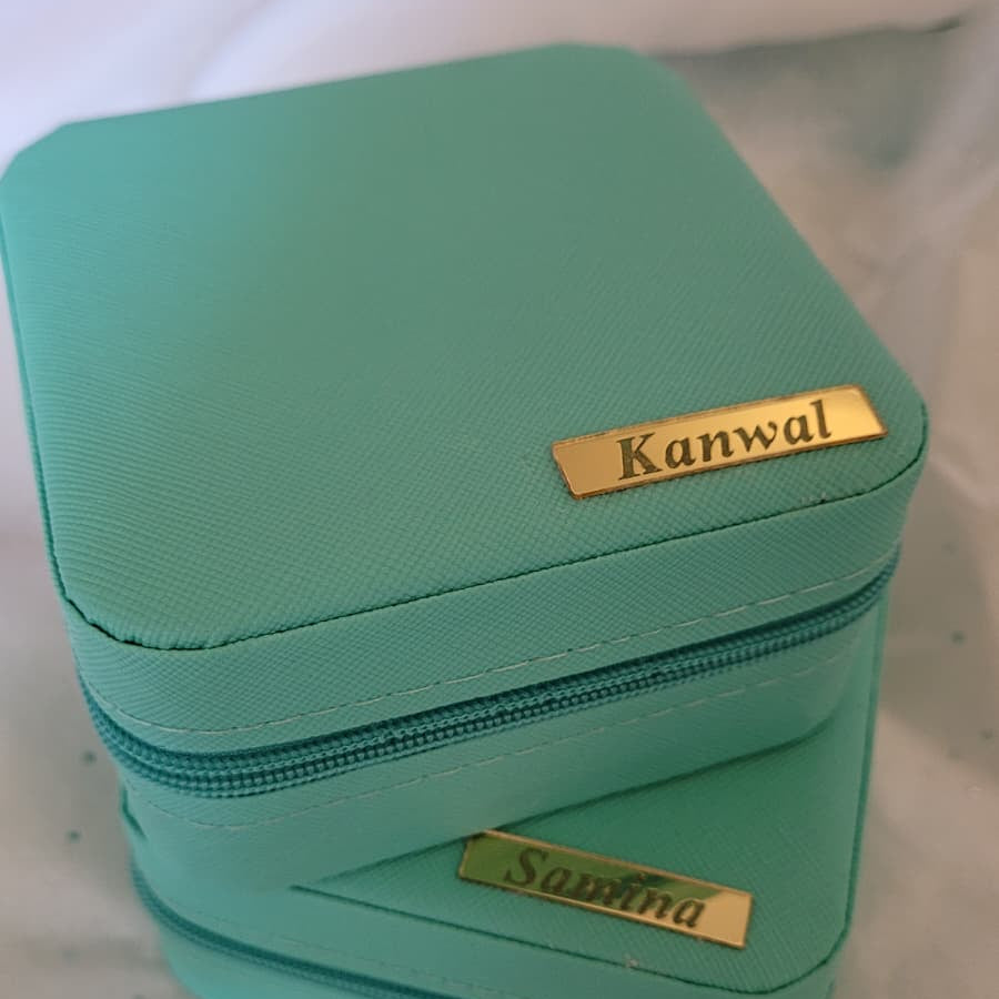 Customizable Travel Jewelry Organizer