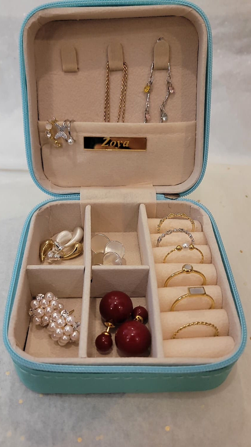 Customizable Travel Jewelry Organizer