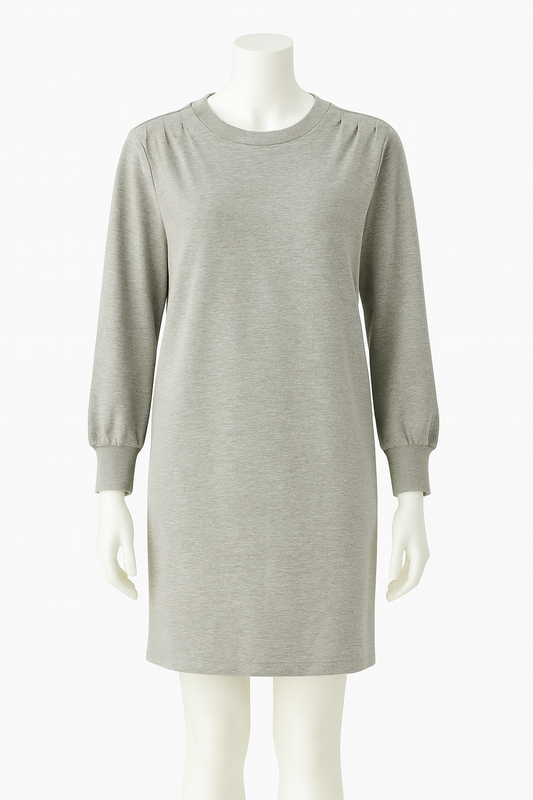 Tommy Hilfiger Grey Sweatshirt Dress